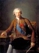 Elisabeth LouiseVigee Lebrun Portrait of the Comte de Vaudreuil oil painting artist